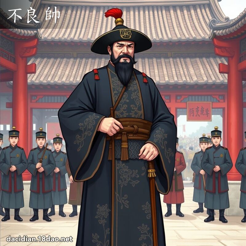 不良帥 - 國語大辭典配圖