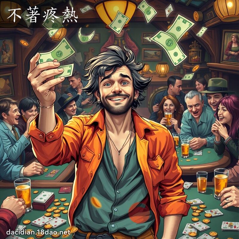 不著疼热 - 国语大辞典配图