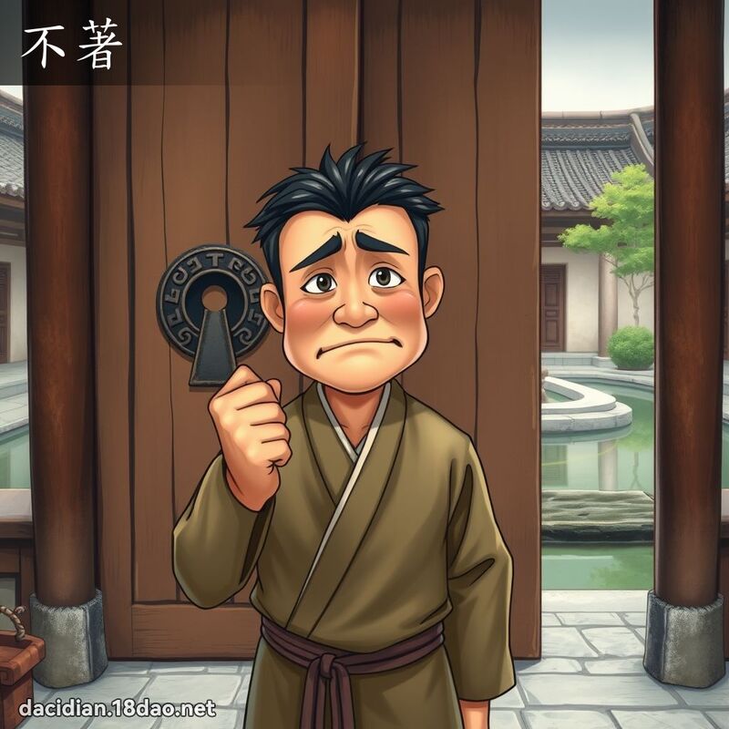 詞語: 不著 (多意詞)