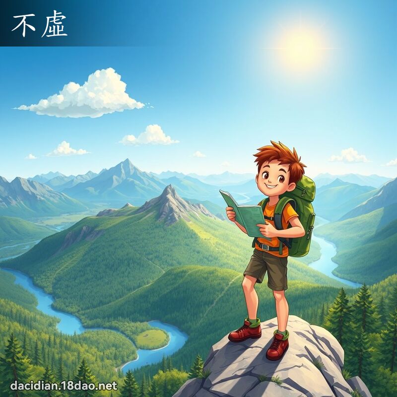 不虛 - 國語大辭典配圖