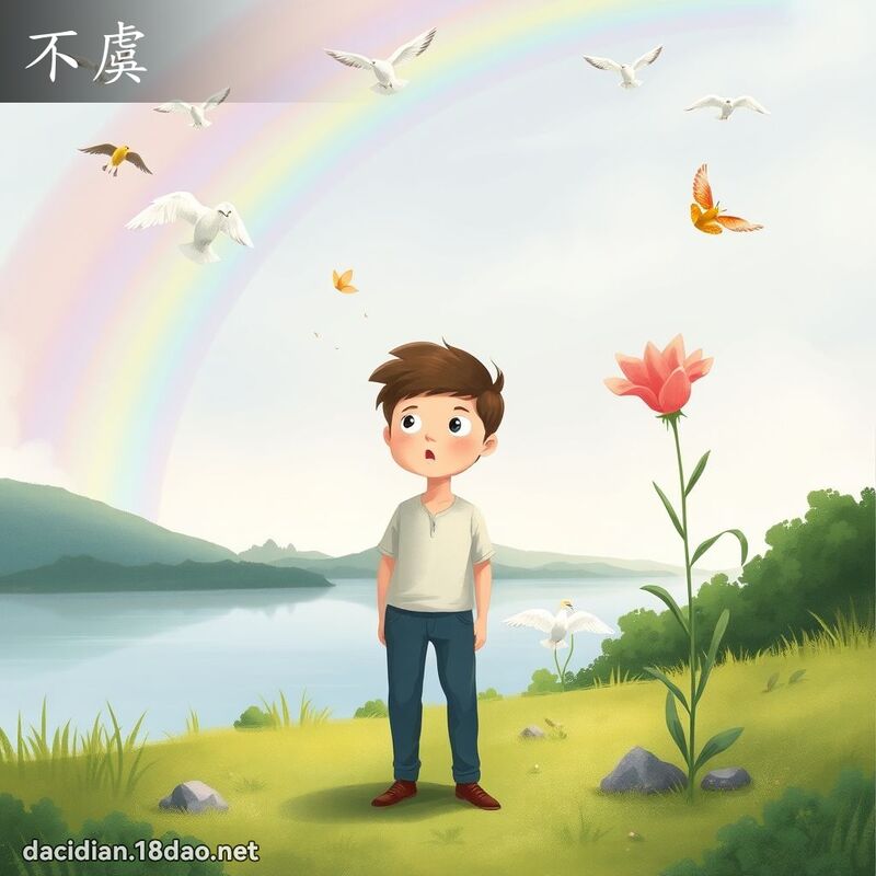不虞 - 国语大辞典配图
