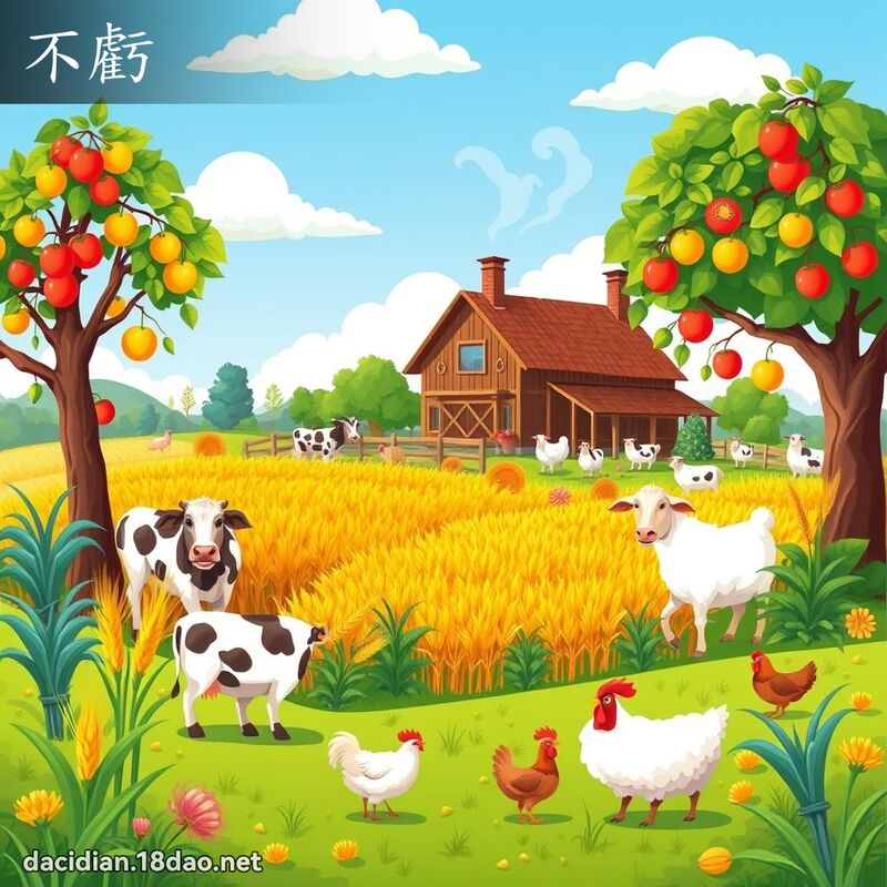 不虧 - 國語大辭典配圖