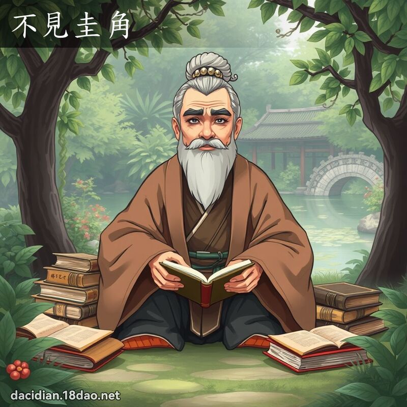 不見圭角 - 國語大辭典配圖
