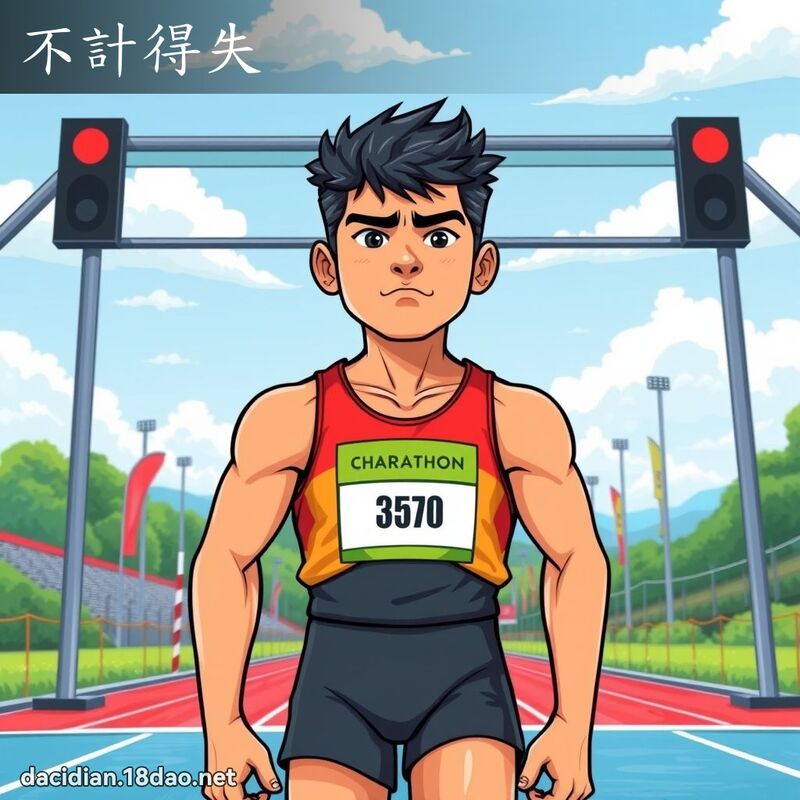 不计得失 - 国语大辞典配图