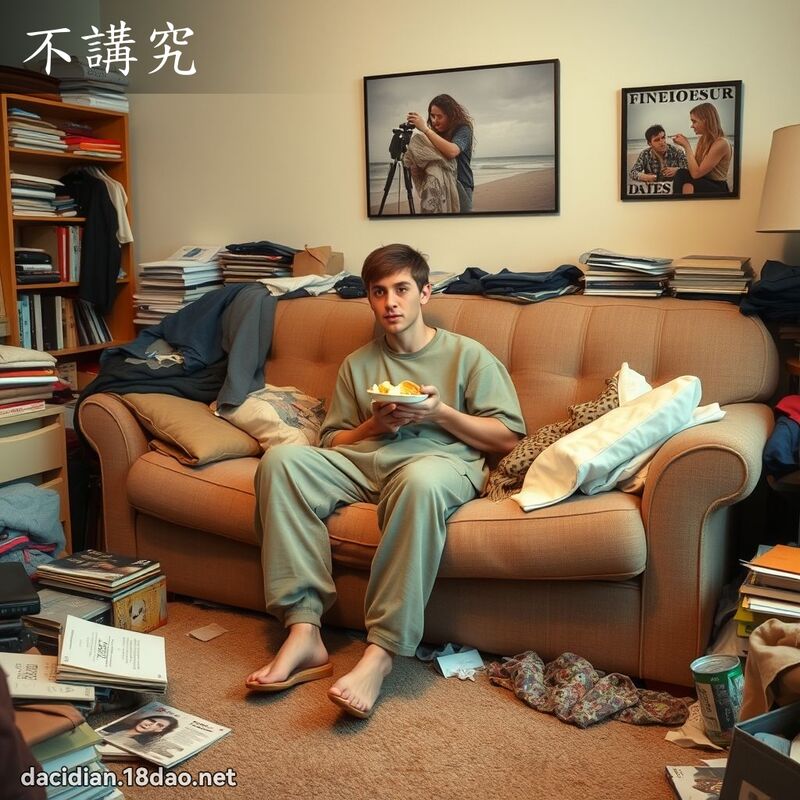 不讲究 - 国语大辞典配图