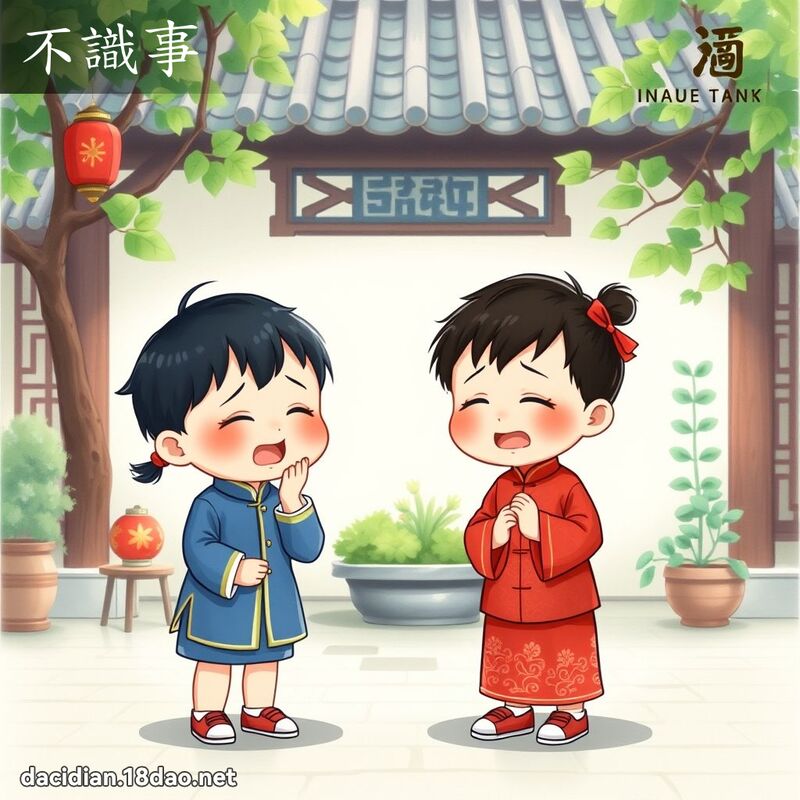 不識事 - 國語大辭典配圖