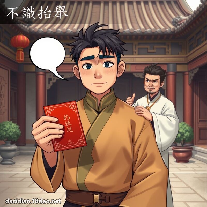 不識抬舉 - 國語大辭典配圖