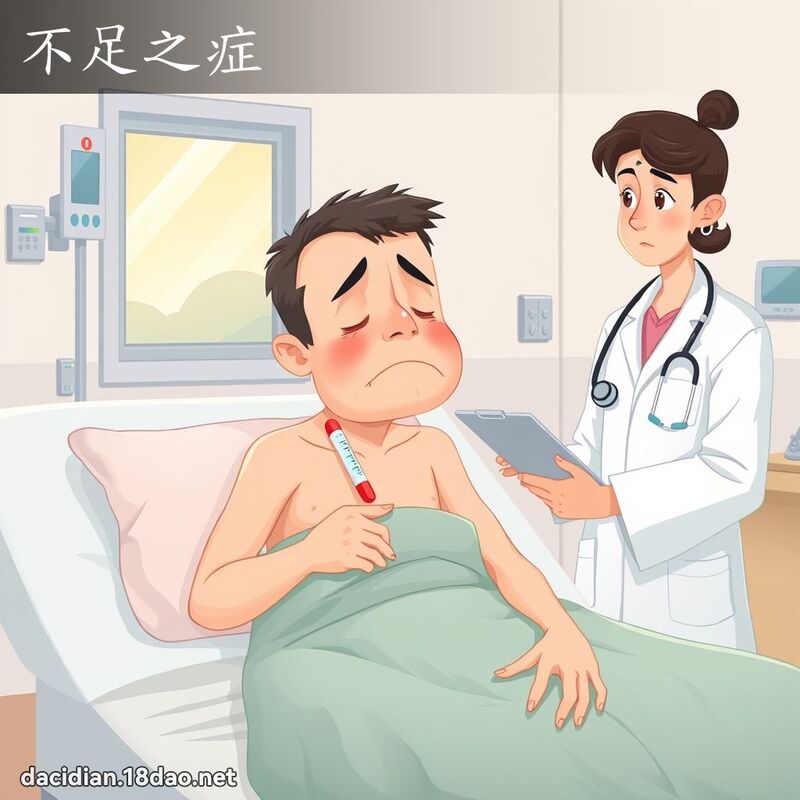 不足之症 - 国语大辞典配图