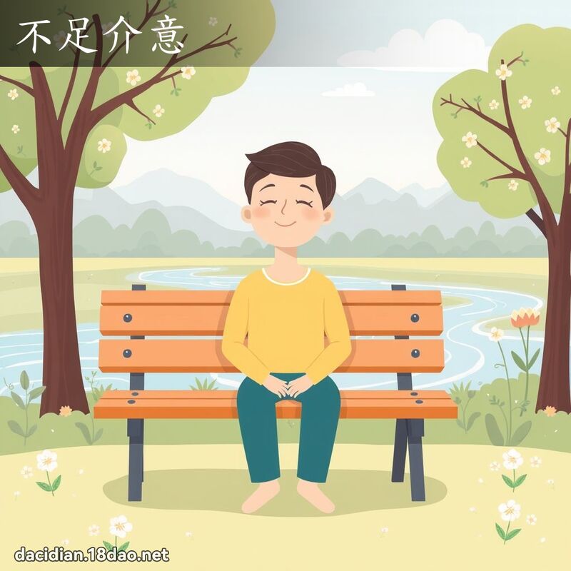 不足介意 - 国语大辞典配图
