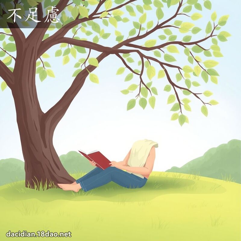 不足慮 - 國語大辭典配圖