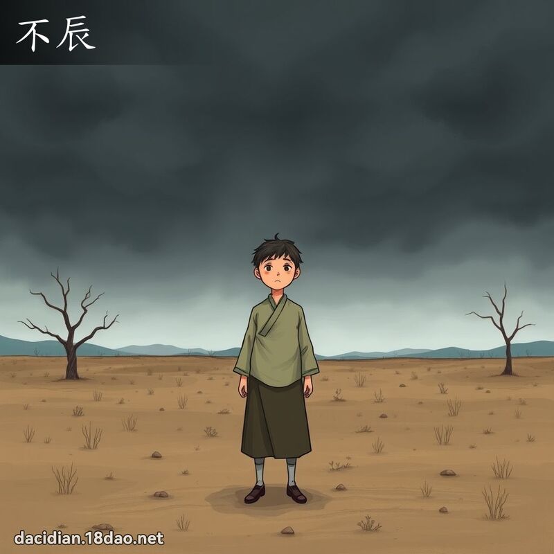 不辰 - 國語大辭典配圖