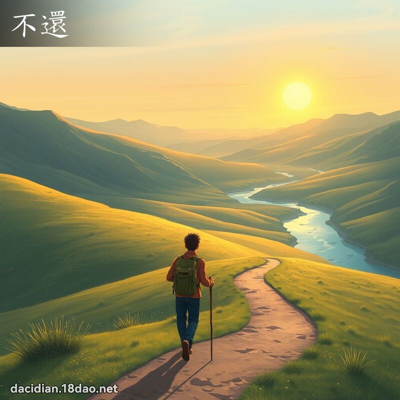 不還 - 國語大辭典配圖