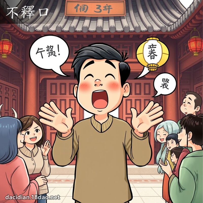 不釋口 - 國語大辭典配圖