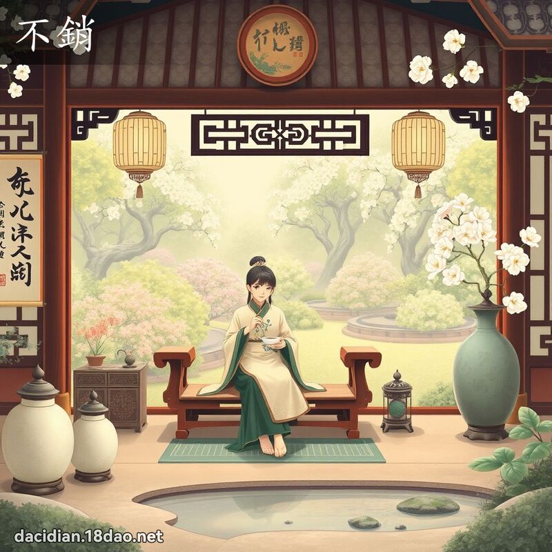 不销 - 国语大辞典配图