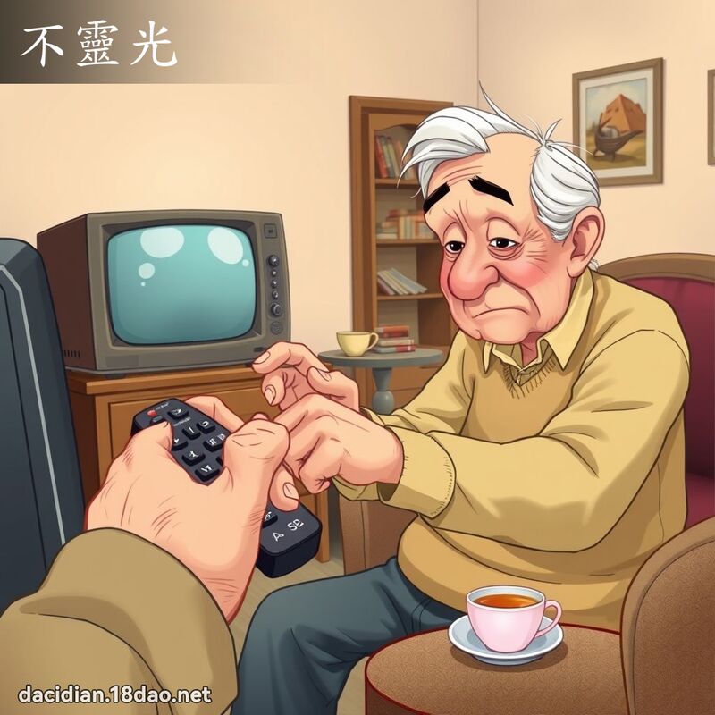 不靈光 - 國語大辭典配圖