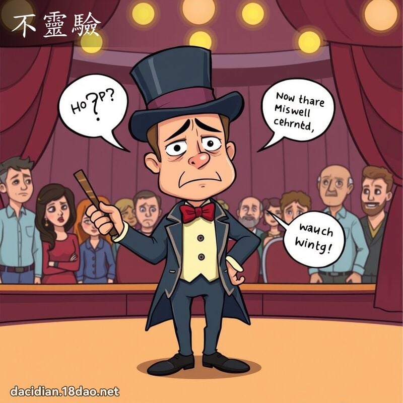 不靈驗 - 國語大辭典配圖