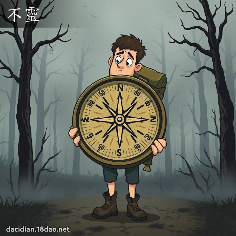不靈 - 國語大辭典配圖