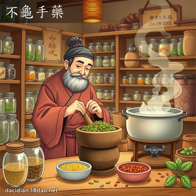 不龜手藥 - 國語大辭典配圖