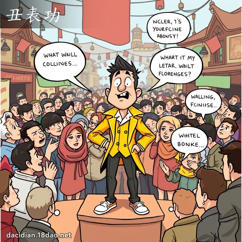 丑表功 - 國語大辭典配圖