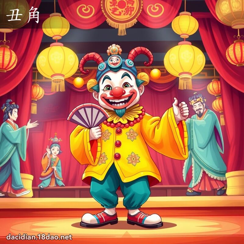 丑角 - 国语大辞典配图