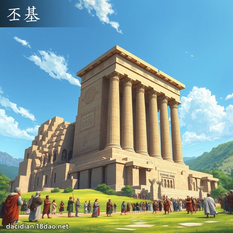 丕基 - 國語大辭典配圖