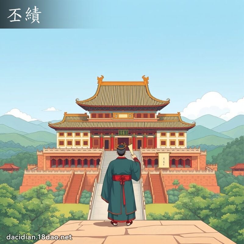 丕绩 - 国语大辞典配图
