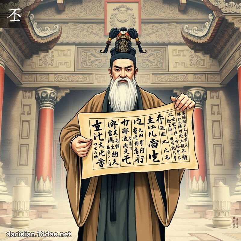 丕 - 國語大辭典配圖