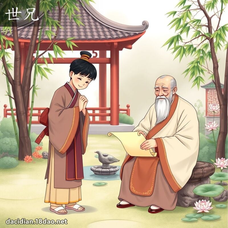 世兄 - 国语大辞典配图