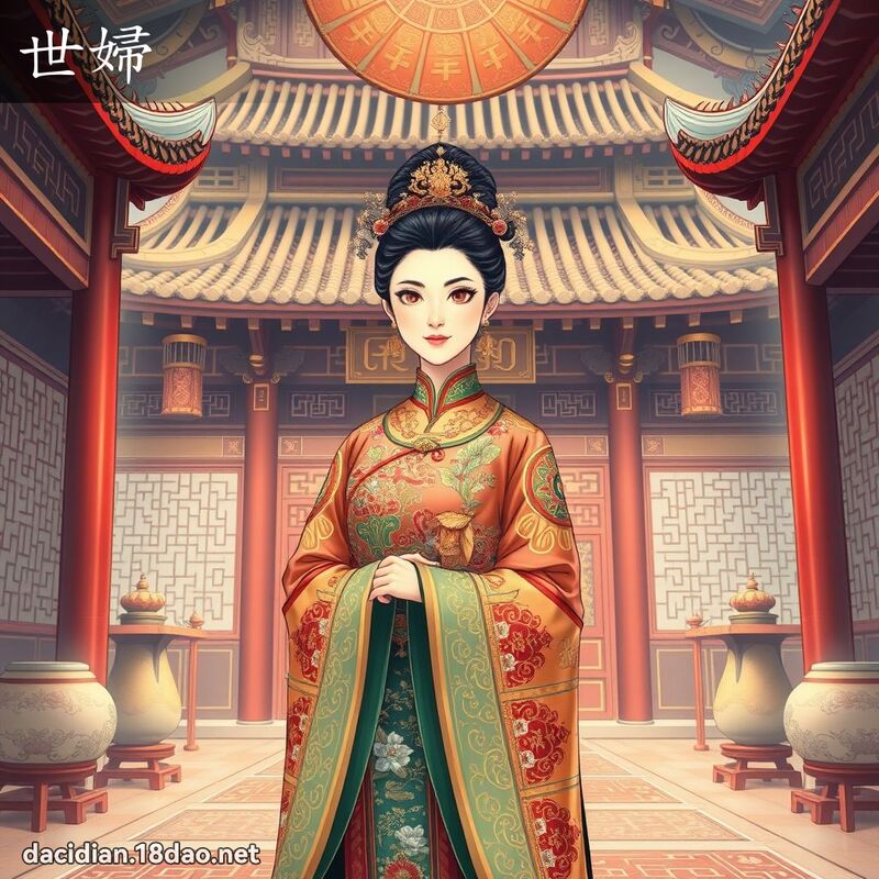 世妇 - 国语大辞典配图