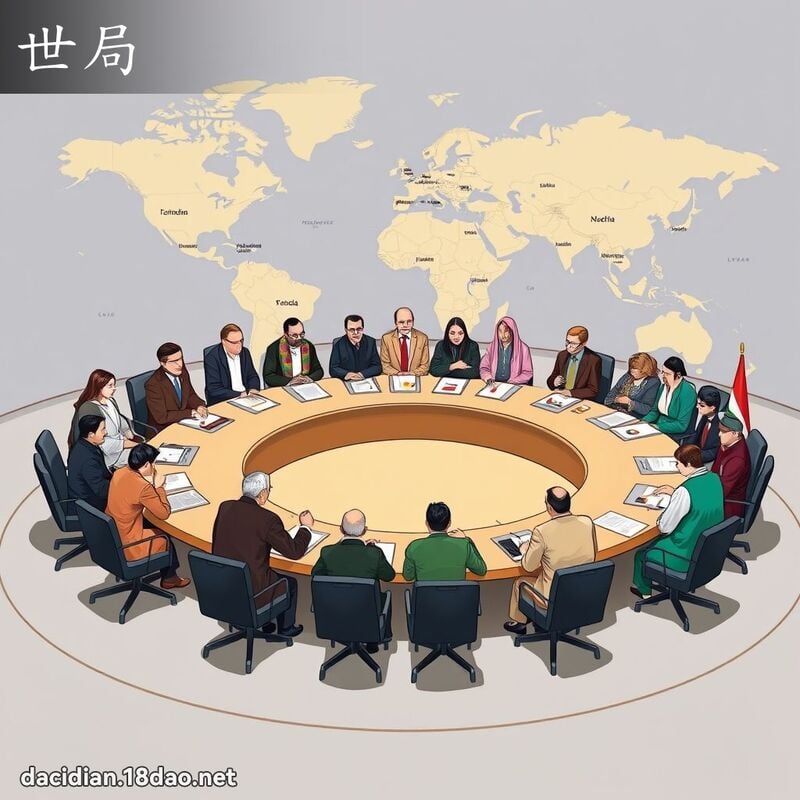 世局 - 国语大辞典配图