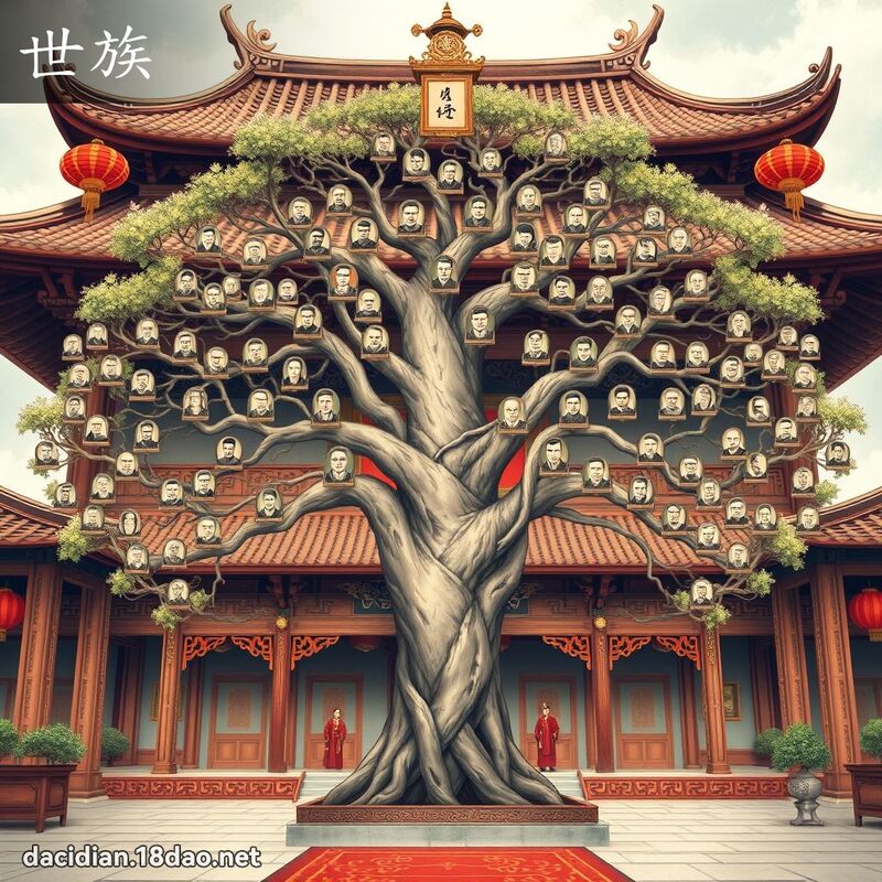 世族 - 国语大辞典配图