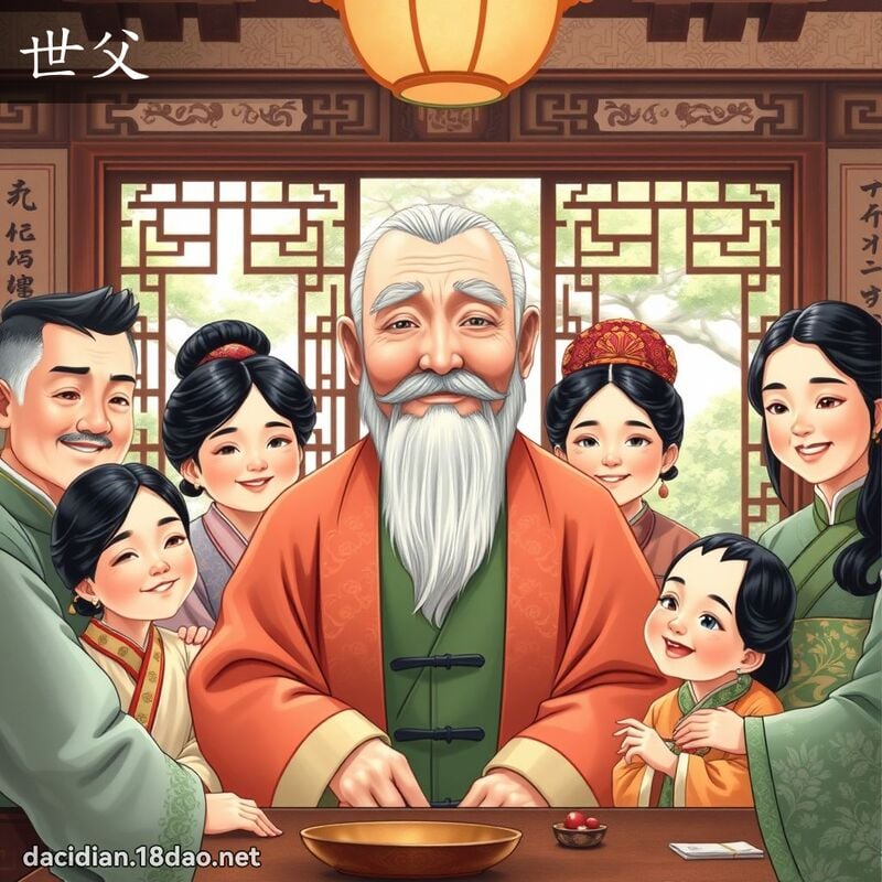 世父 - 国语大辞典配图