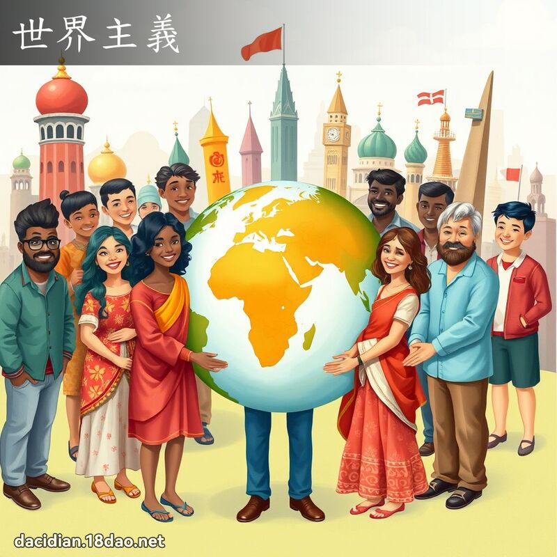 世界主義 - 國語大辭典配圖