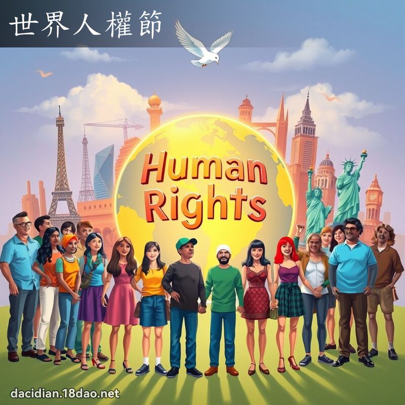 世界人權節 - 國語大辭典配圖