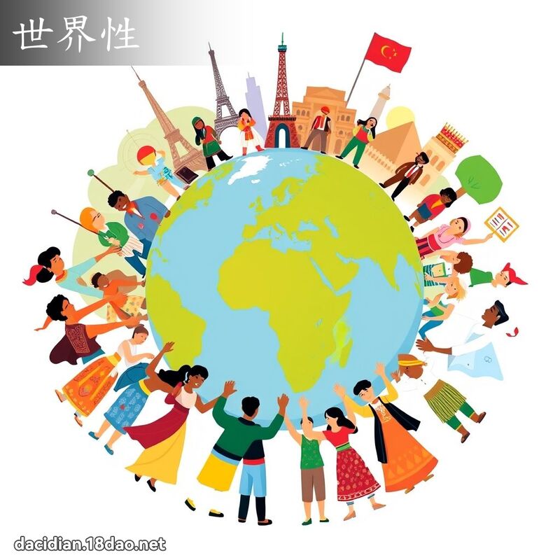 世界性 - 國語大辭典配圖