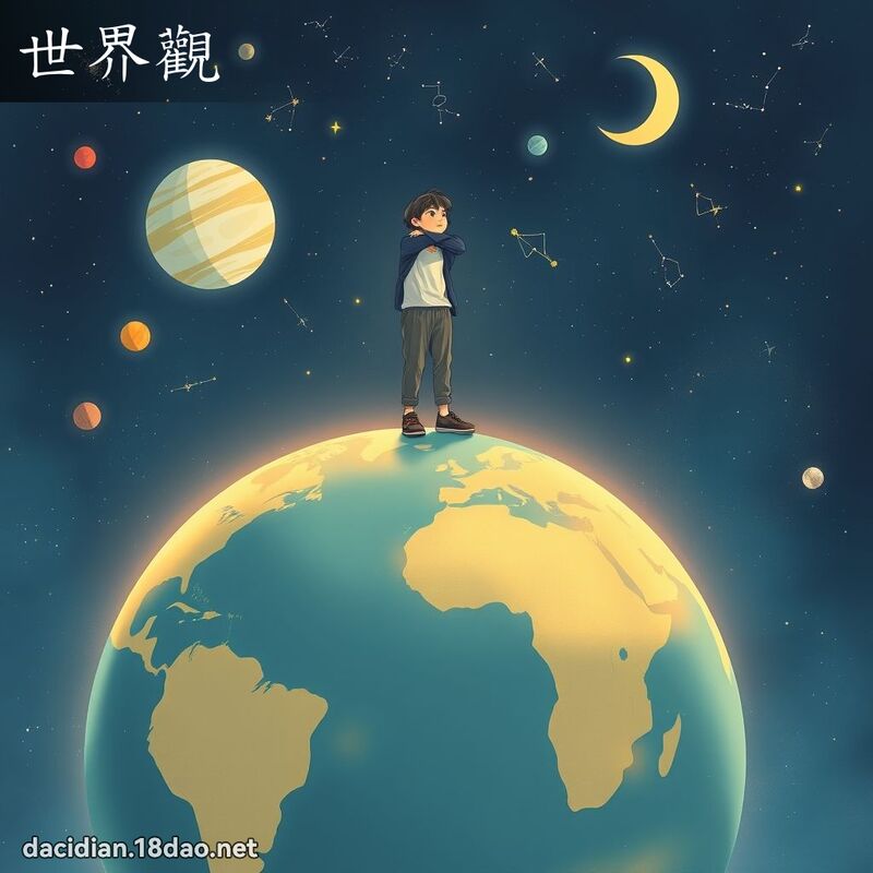 世界观 - 国语大辞典配图