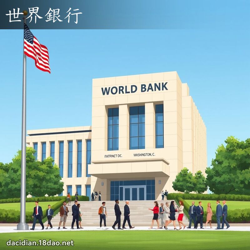 世界銀行 - 國語大辭典配圖