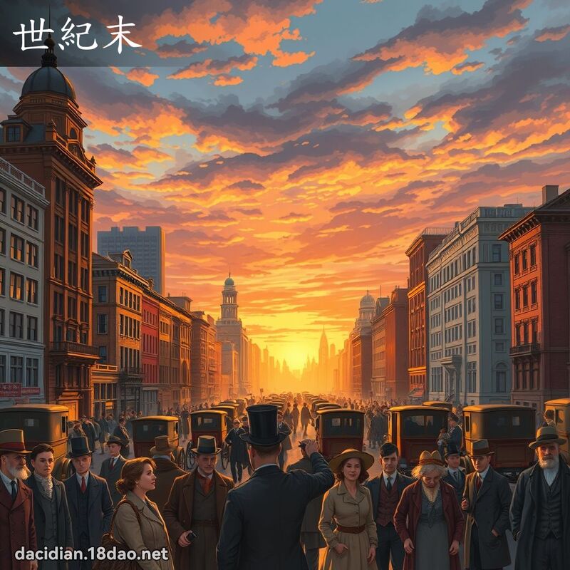 世纪末 - 国语大辞典配图