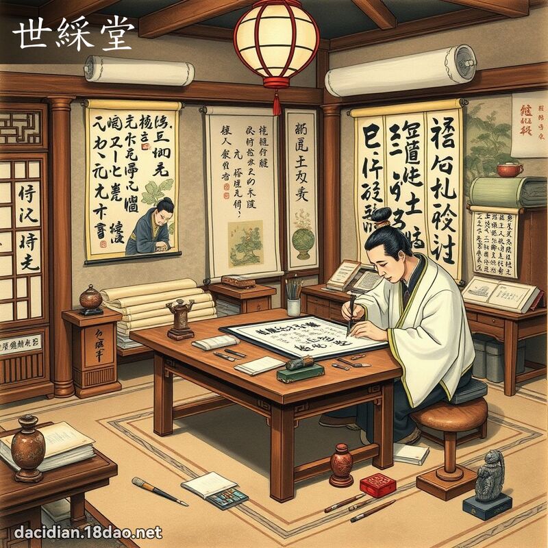 世綵堂 - 國語大辭典配圖