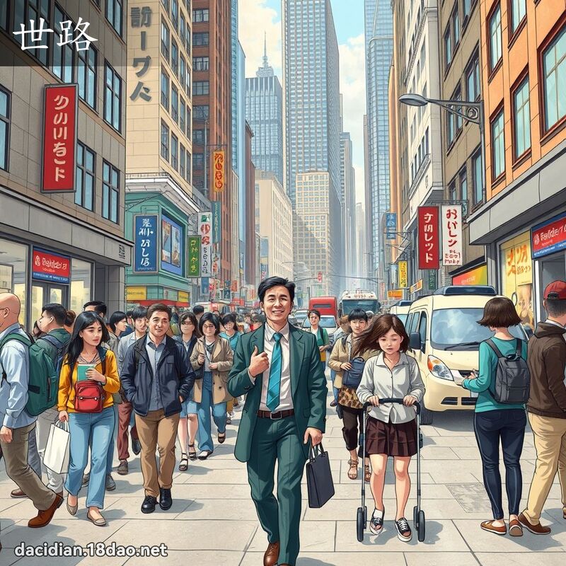 世路 - 國語大辭典配圖