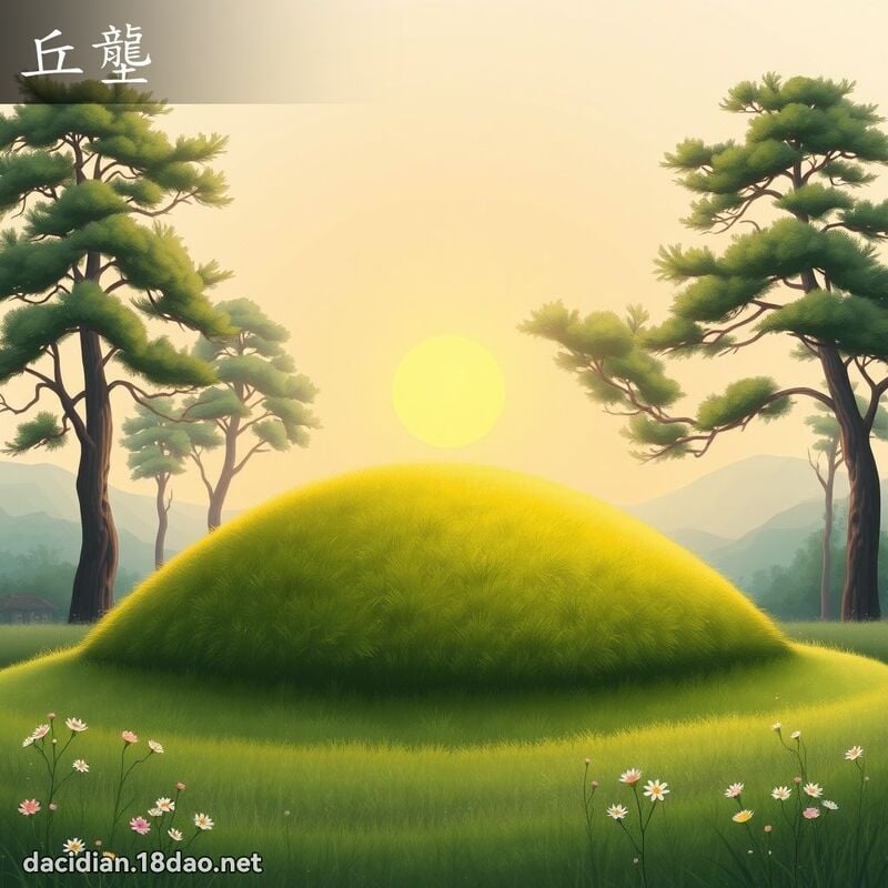 丘垄 - 国语大辞典配图
