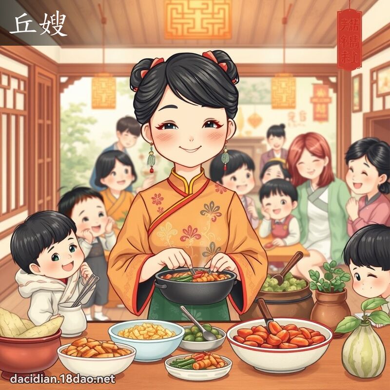 丘嫂 - 國語大辭典配圖