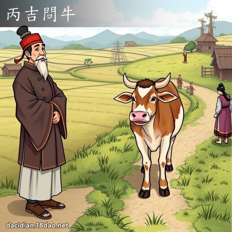 丙吉問牛 - 國語大辭典配圖