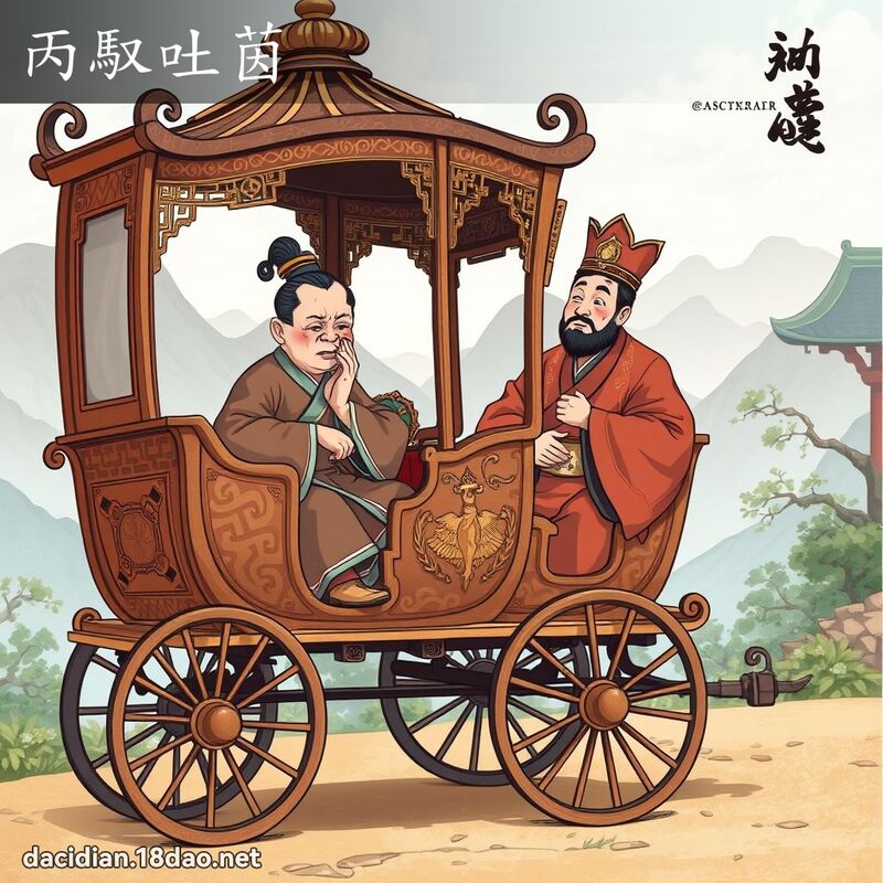 丙驭吐茵 - 国语大辞典配图