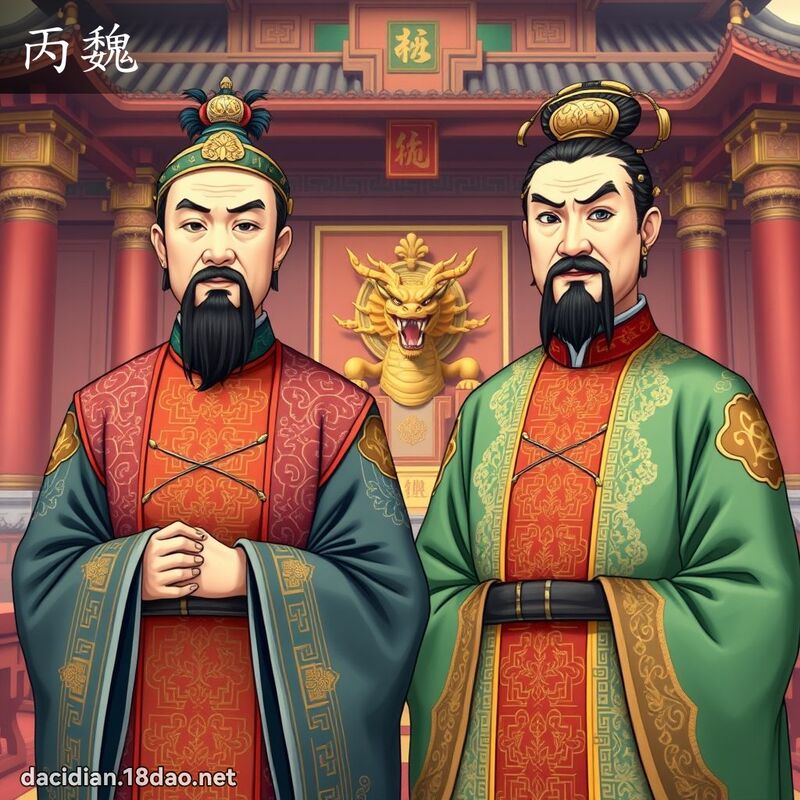 丙魏 - 国语大辞典配图