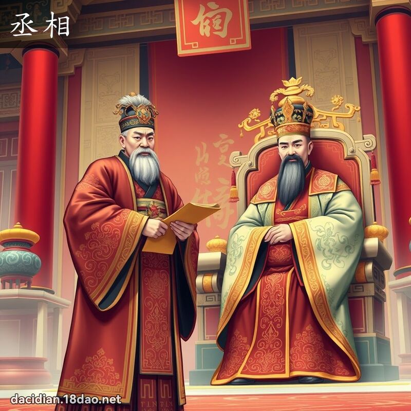 丞相 - 国语大辞典配图
