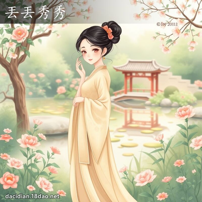 丟丟秀秀 - 國語大辭典配圖