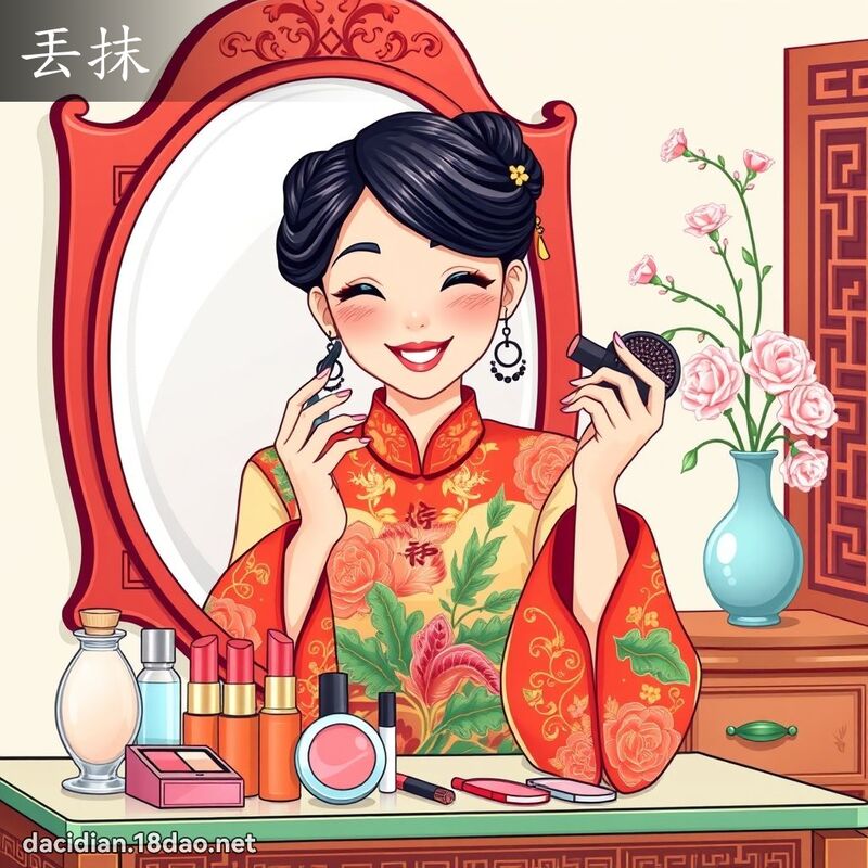 丟抹 - 國語大辭典配圖