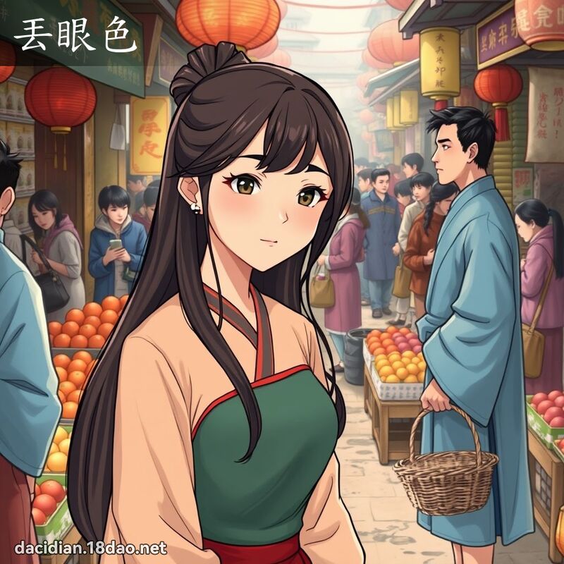 丟眼色 - 國語大辭典配圖