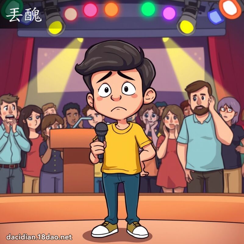 丟醜 - 國語大辭典配圖